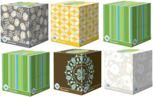 plus Lotion Facial Tissues, Cube, 6 Boxes (56 Count Each) - Picture 1 of 12