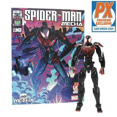 Mondo Spider-Man Mecha Miles Morales ¡LIMITADO 1000! SDCC 2021 PX ¡EN STOCK! Foto 1 de 4