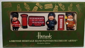 Harrods Knightsbridge 6 handbemalte Figuren British Heritage von Artoy - Bild 1 von 8