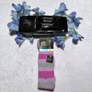 Champion C9 NWT 2 Pairs Over the Calf Socks for Girls L (4-9) - Picture 1 of 7