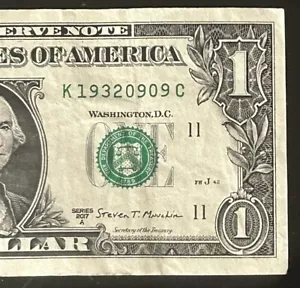 $1 Fancy Birthday/Anniversary Note September 9th, 1932 (9/9/1932) (K19320909C) - Picture 1 of 5