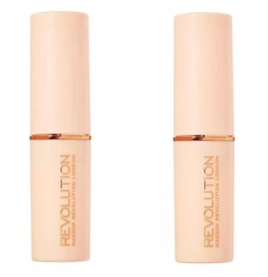 Makeup Revolution Beauty Fast Base Stick Foundation, F11. Pack Of (2). - Image 1 of 4