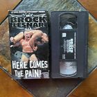 WWE Brock Lesnar Here Comes The Pain 2003 VHS WWF Wrestling