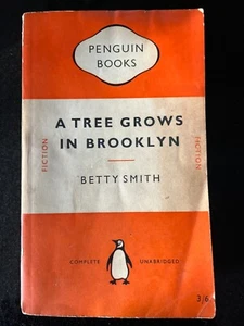 PENGUIN 834 (1951 Ist Penguin Ed) BETTY SMITH: A TREE GROWS IN BROOKLYN - Picture 1 of 4