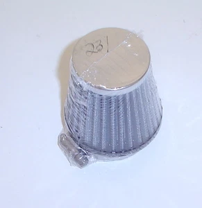 RC231 AIR FILTER CLEANER CHROME CB750 KZ650 GS550 rc2312 rc2313 rc2314 - Picture 1 of 1