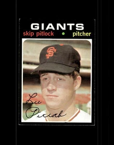 San Francisco Giants Skip Pitlock #19 Topps Baseball Excellent Rookie top - Picture 1 of 2