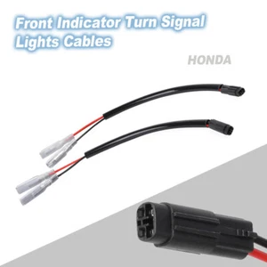Cables de luces de señal de giro indicador delantero para Honda CB125R/650R/1000R ADV350/750 - Imagen 1 de 11