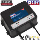 Sealey Auto Maintenance Charger Two Bank 6/12V 10Amp (2 x 5A)