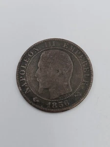 Coin, France 5 centimes 1856-B - Picture 1 of 3