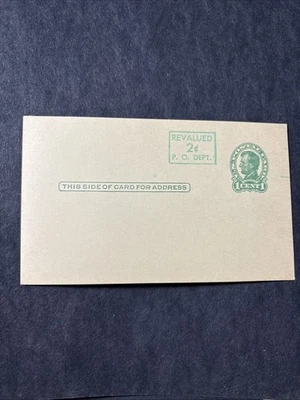 tgstamps: US Postal Card UX40 EFO- Dash In P, Winged  Collar Variety - MNH - Image 1 of 3