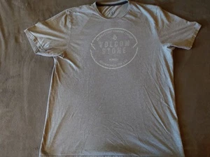 Volcom Shirt Men's Large Gray Surf Skate Beach Skate Summer Casual Wear  - Picture 1 of 8