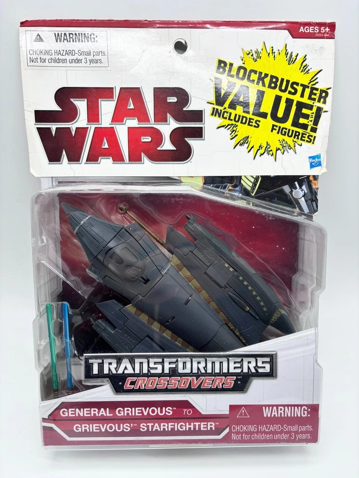 Star Wars Transformers Crossovers General Grievous & Starfighter, Hasbro 2010 - Image 1 of 3