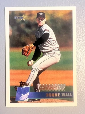 1996 Topps Baseball - Donne Wall ( Houston Astros ) Now Appearing Rookie RC #341 - Image 1 of 2
