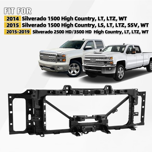 2015-2019 Chevy Silverado Front Header Panel Radiator Support Grille ...
