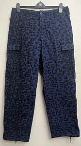 Nike SB Kearny Skate All Over Print Leopard Cargo Pants Mens Size 36 FQ4944 410 - Picture 1 of 11