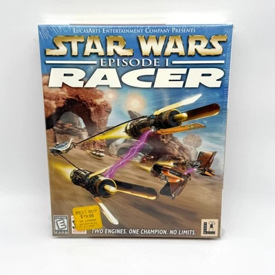 Star Wars Big Box PC Episode 1 Racer New Sealed Windows 95 / 98 LucasArts - Image 1 of 4