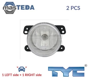 19-5989-00-9 FOG LIGHT LAMP PAIR TYC 2PCS NEW OE REPLACEMENT - Picture 1 of 5