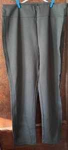 NWT Express Ponte Pants Very Dark Green size XL - Picture 1 of 4