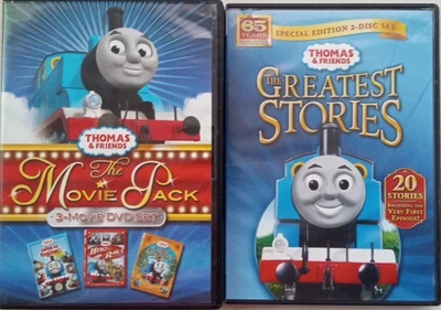 The Movie Pack & The Greatest Stories, 5 Thomas & Friends Discs, DVDs, Kids - Image 1 of 4