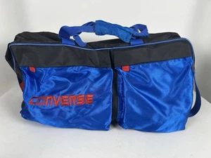 Converse 21" Gym Bag With Strap Blue/Black/Red Vented Great Condition! - Picture 1 of 7
