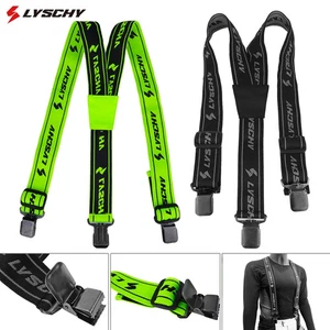 Pantalones Tirantes Motocicleta Hombre Alto Elástico Ajustable Motocross Tro - Imagen 1 de 10