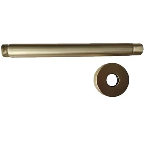 Tubo doccia fisso da parete soffitto 20 cm G1/2 prolunga braccio soffione doccia - Foto 1 di 3