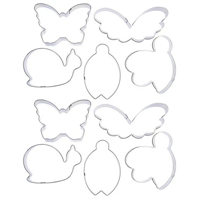 2 set da 10 pezzi adorabili fai da te per cioccolato (argento) per gelato - Immagine 1 di 4