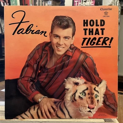 [ROCK/POP]~VG LP~FABIAN~Hold That Tiger~[Original 1959~CHANCELLOR~Issue]~MONO - Image 1 of 4