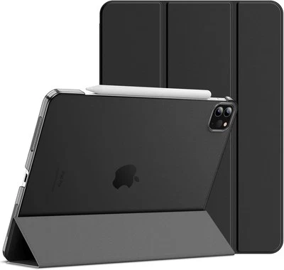 JETech Case for iPad Pro 11 Inch, 2022/2021/2020 Model, Slim Stand Hard Black  - Image 1 of 4