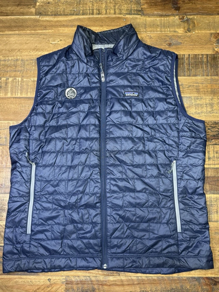 Chaleco acolchado Patagonia Nano Puff Primaloft “Odell Brewing” para hombre talla XL Foto 1 de 4
