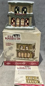 Its a Wonderful Life Gower Drugs Series 1 Christmas Village 2003 Enesco - Picture 1 of 11