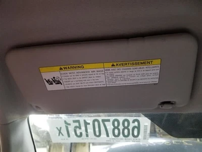 Driver Left Sun Visor Without Illumination Fits 07-13 SX4 582043 Foto 1 de 4
