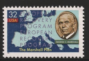 US Scott #3141, Single 1997 George Marshall 32c VF MNH - Picture 1 of 1