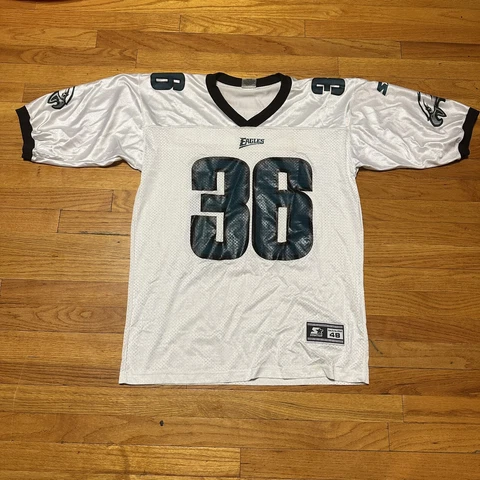VTG 1995 Starter Brian Westbrook Philadelphia Eagles Jersey Size Large (48) Cover