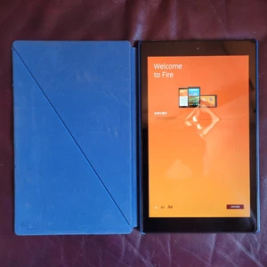 Amazon Fire HD 10 7th Gen 32GB SL056ZE Black WiFi Tablet - #20250509568 - Picture 1 of 3