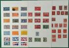 USA AMERICA STAMPS ON 3 PAGES BACK OF BOOK AND POSTAGE DUES  (F37)