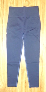 Brandneu ohne Etikett DAMEN NAHTLOSE SCRUNCH LEGGINGS MEDIUM 10/12 BLAU FITNESS YOGA LAUFEN TOP - Bild 1 von 14