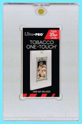 1 Vitrina Ultra Pro ONE TOUCH TAMAÑO TABACO UV Portatarjetas T206 A&G Magnética Foto 1 de 2