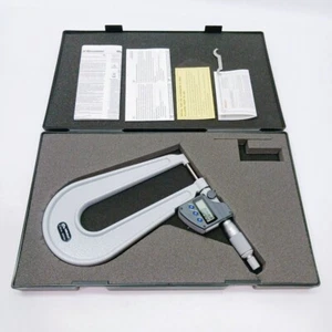 Mitutoyo Digimatic U-shaped Micrometer PMU150-25MX 0-25mm IP65 Japan /AJ177 - Picture 1 of 20