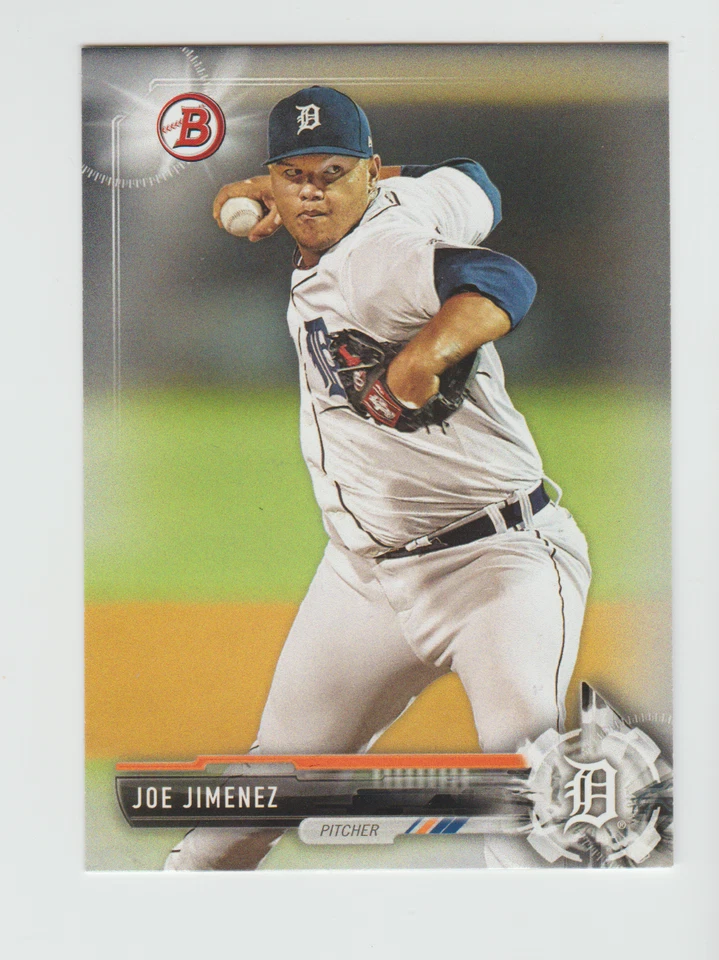 2017 Bowman#BP38 Joe Jimenez rookie card, Atlanta Braves - Image 1 of 1