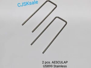 2 pcs. AESCULAP US899 Stainless (USED). - Picture 1 of 8