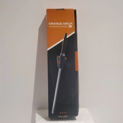 橙色忍者刀磨刀杆 10 英寸可调节角度指南 17° & 20° — 第 1/4 张图片