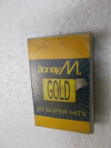 BONEY M GOLD CLAMSHELL 1996 RARE orig CASSETTE TAPE INDIA indian - Picture 1 of 4