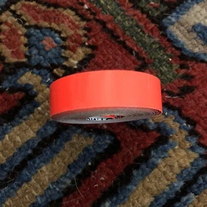 Vintage Dymo Labeling Tape Cartridge 1/2" x 144'' New Old Stock, Fluorescent Red - Picture 1 of 3