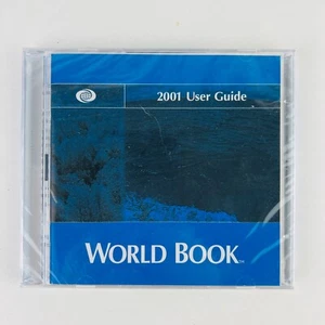 World Book 2001 Deluxe Edition User Guide PC CD ROM Software NEW Factory Sealed - Picture 1 of 2