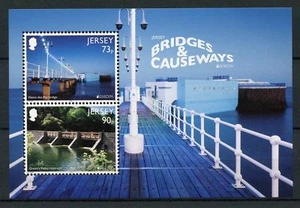 Jersey - "EUROPA ~ BRIDGES & CAUSEWAYS" MNH MS 2018 ! - Picture 1 of 2