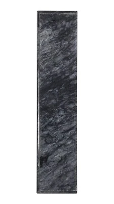 Estante de mármol Carrara azul oscuro y gris recuperado Foto 1 de 4