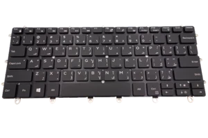 KLAWIATURA Polska Arbska US Podświetlana Dell XPS 13 9365 2in1 RTJ1T - Zdjęcie 1 z 6