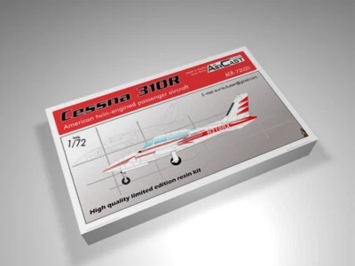 New! AirCast Resin ACR-72020 Cessna 310R, reg. N310RX - 1:72 scale model kit - Image 1 of 2