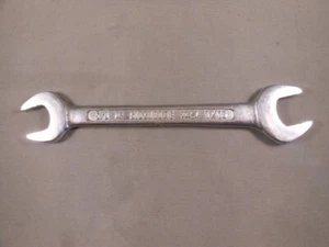 Rare Vtg SIDCHROME Australia 5/8" & 11/16" 707-7 Double Open End Spanner Wrench - Picture 1 of 12